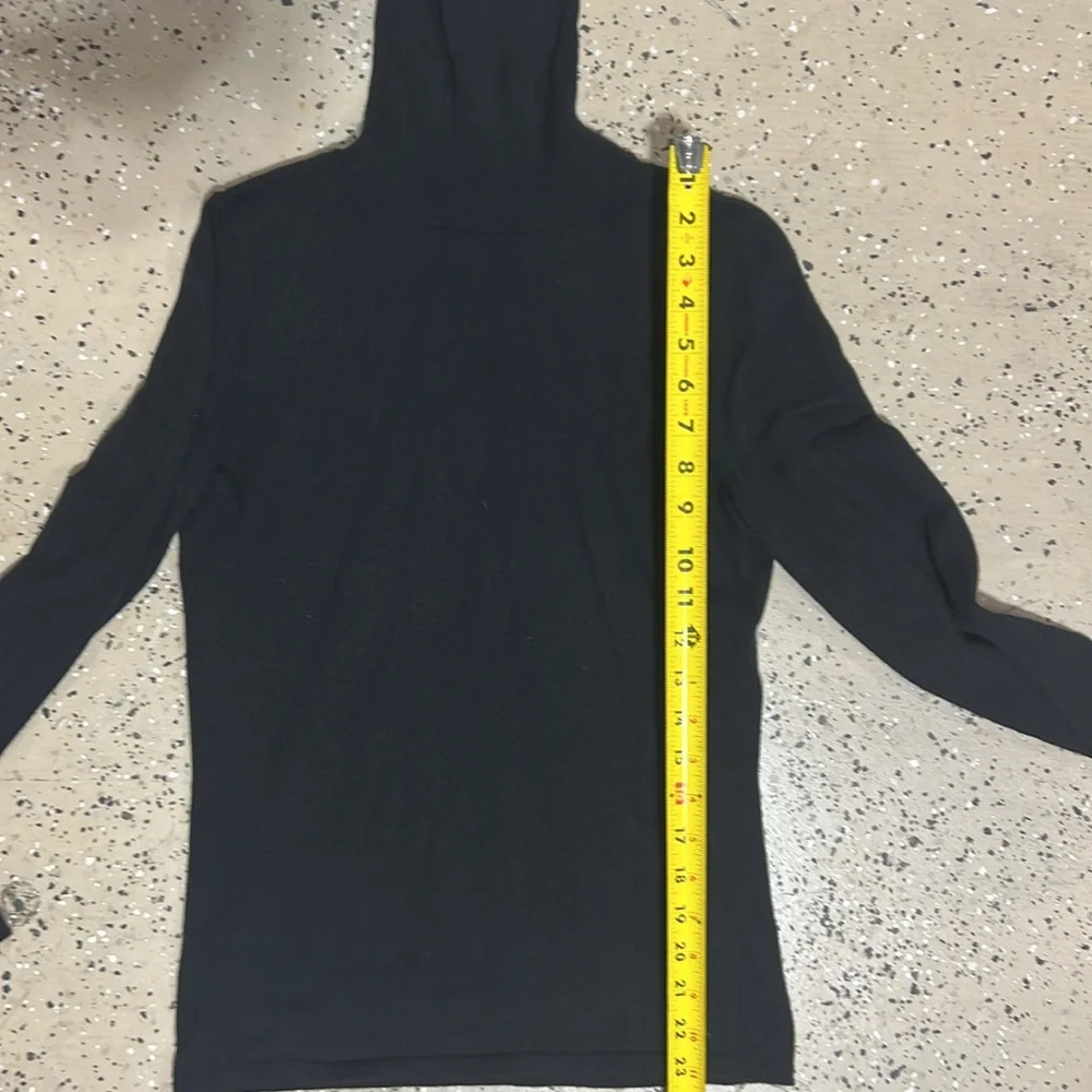 Women's TSE cashmere sweater  black turtle neck long sleeves M - Picture 9 of 10
